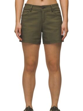 Prana Slate Green Everyday Shorts